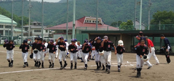 松代少年野球大会１日目、見事 準決勝へ勝ち残り！