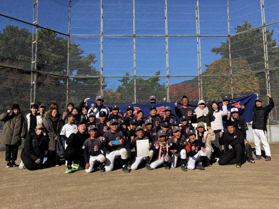 千曲市スポーツ少年団秋季野球大会　準優勝‼️